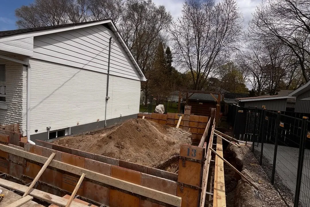 Central Avenue Attached ADU Construction - Interior Framing